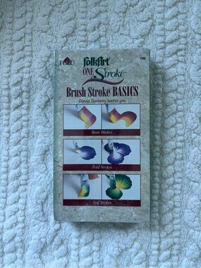 Folk One Stroke Brush Stroke Basics Painting Guide BRAND NEW